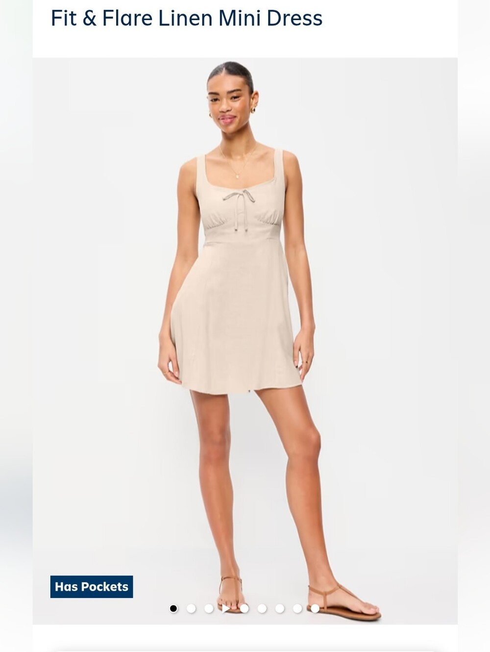 Yellow Women’s Cami Mini Dress - Old Navy